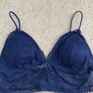 Vs navy bralette
